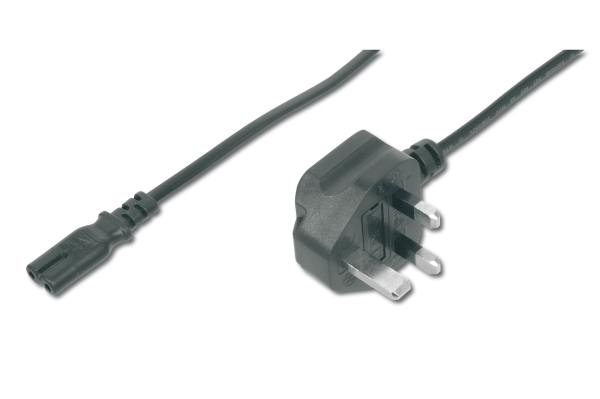 AC power cable C7 Plug (UK Version)