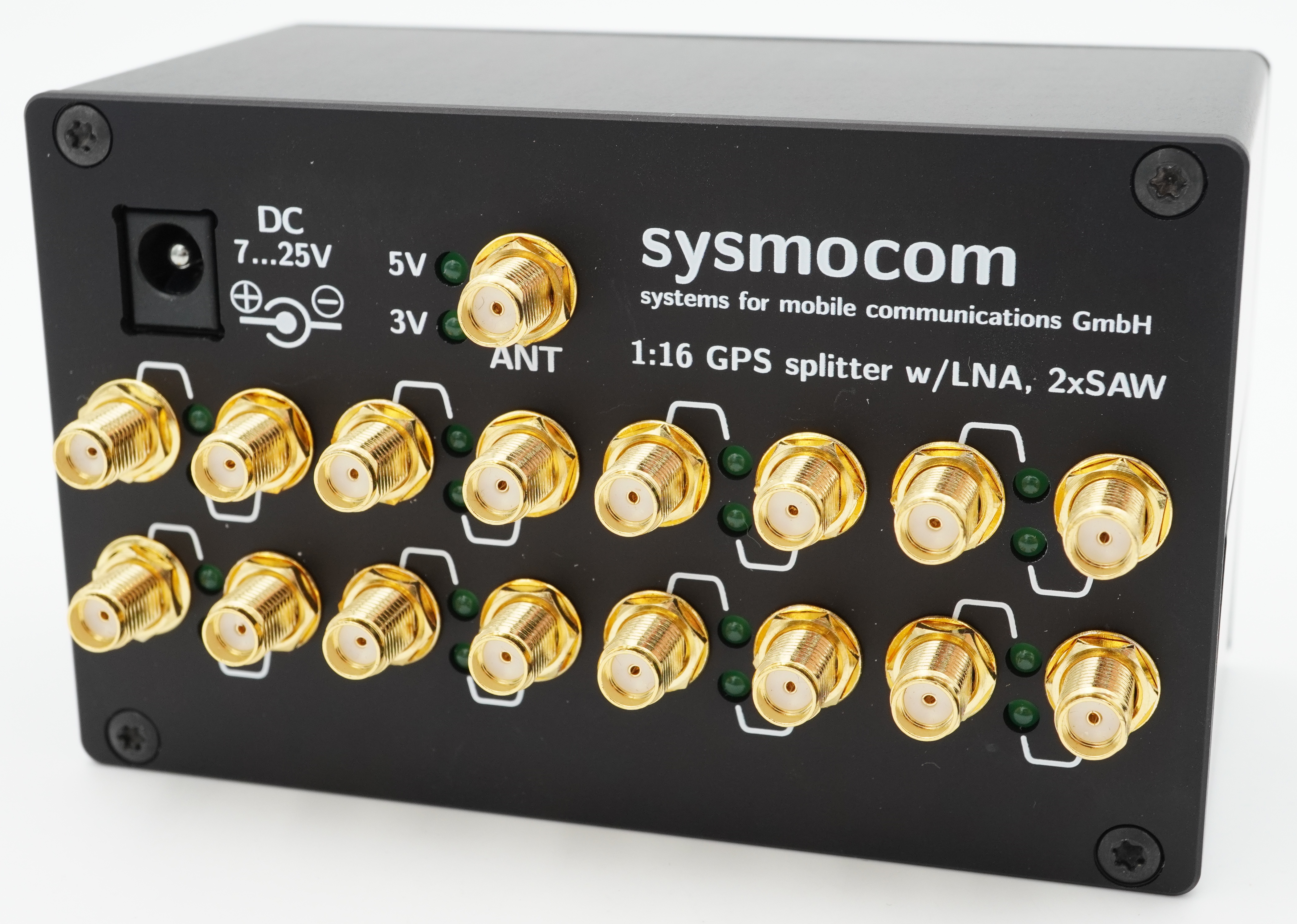 16-channel GPS antenna splitter
