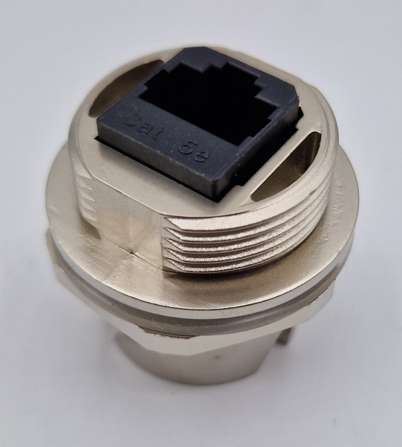 CONEC 17-101764 Panel mounted IP67 RJ45 8P8C CAT5e receptacle unshielded no cap