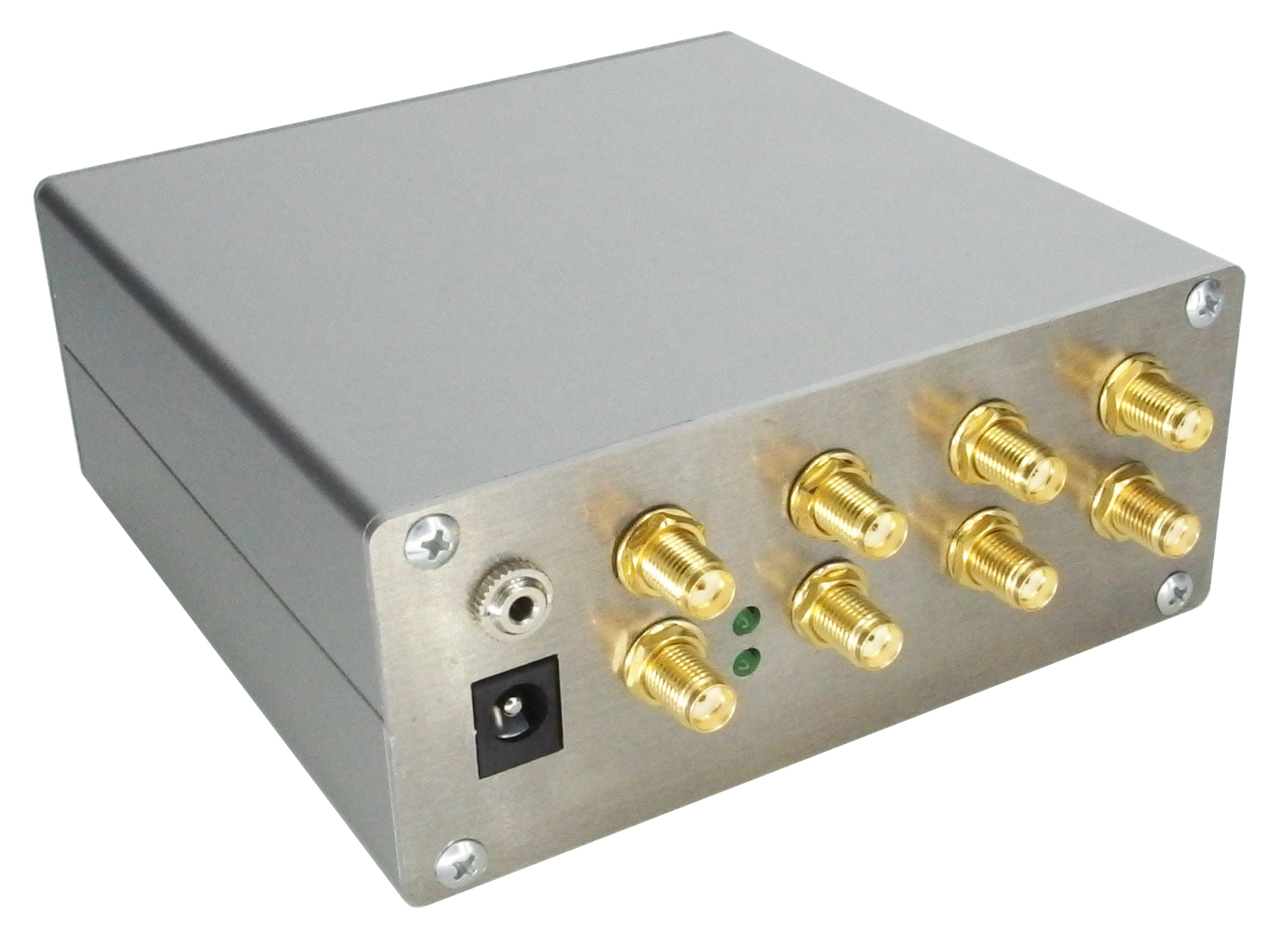 4-channel RF Digital Step Attenuator (0..62dB)