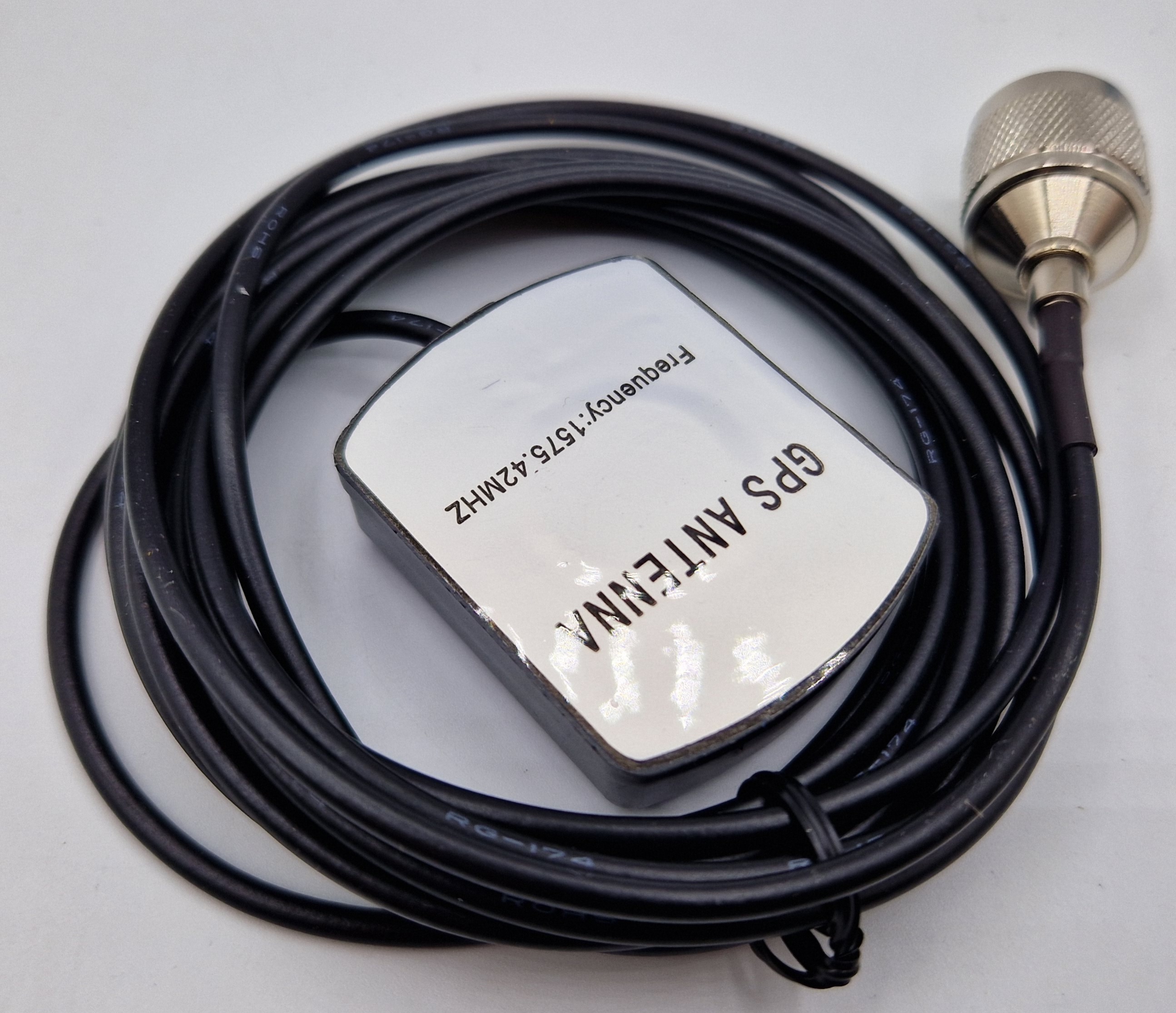 GPS antenna, 3m cable with N male connector