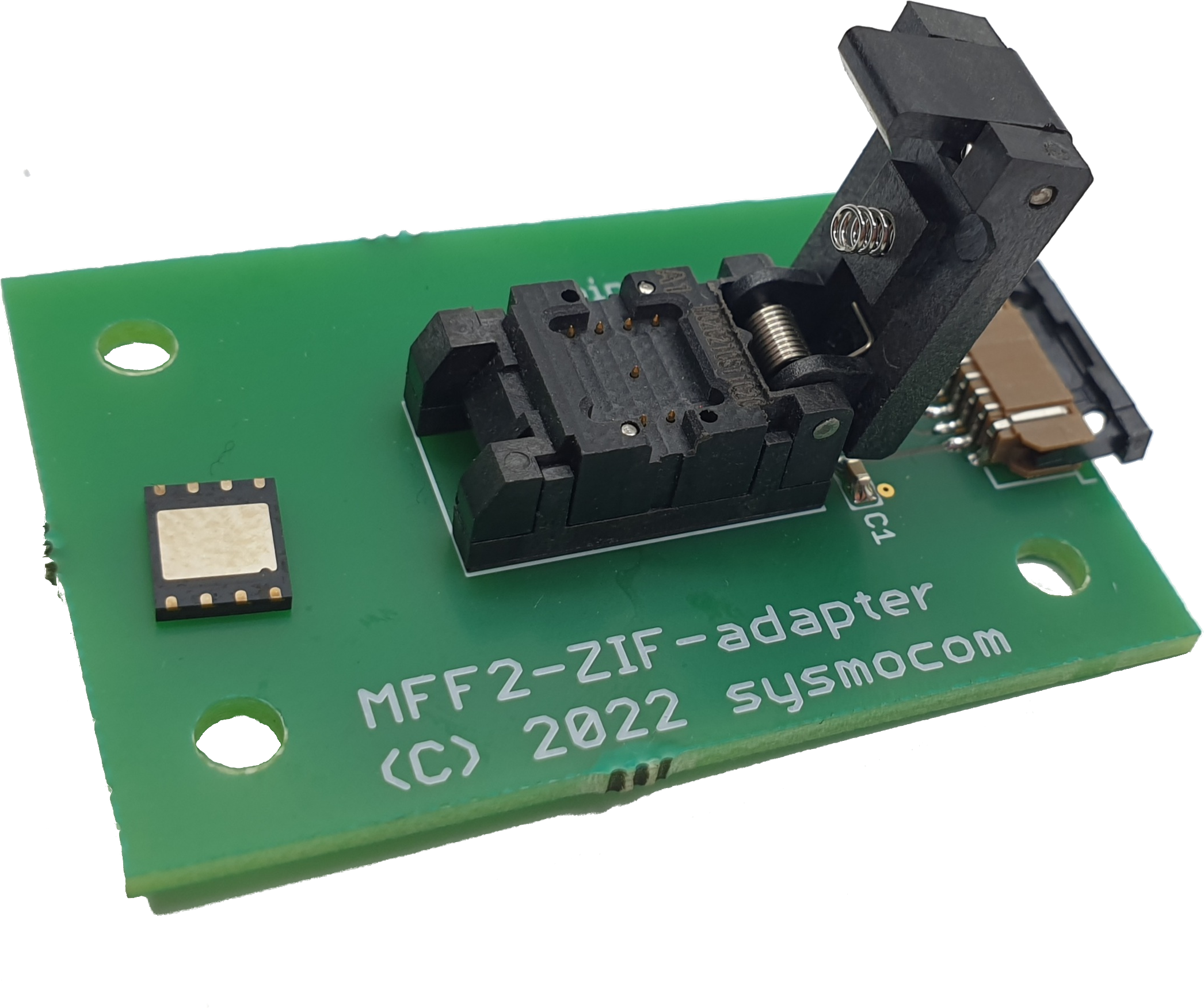 MFF2 ZIF M2M SIM card eUICC to FPC adapter