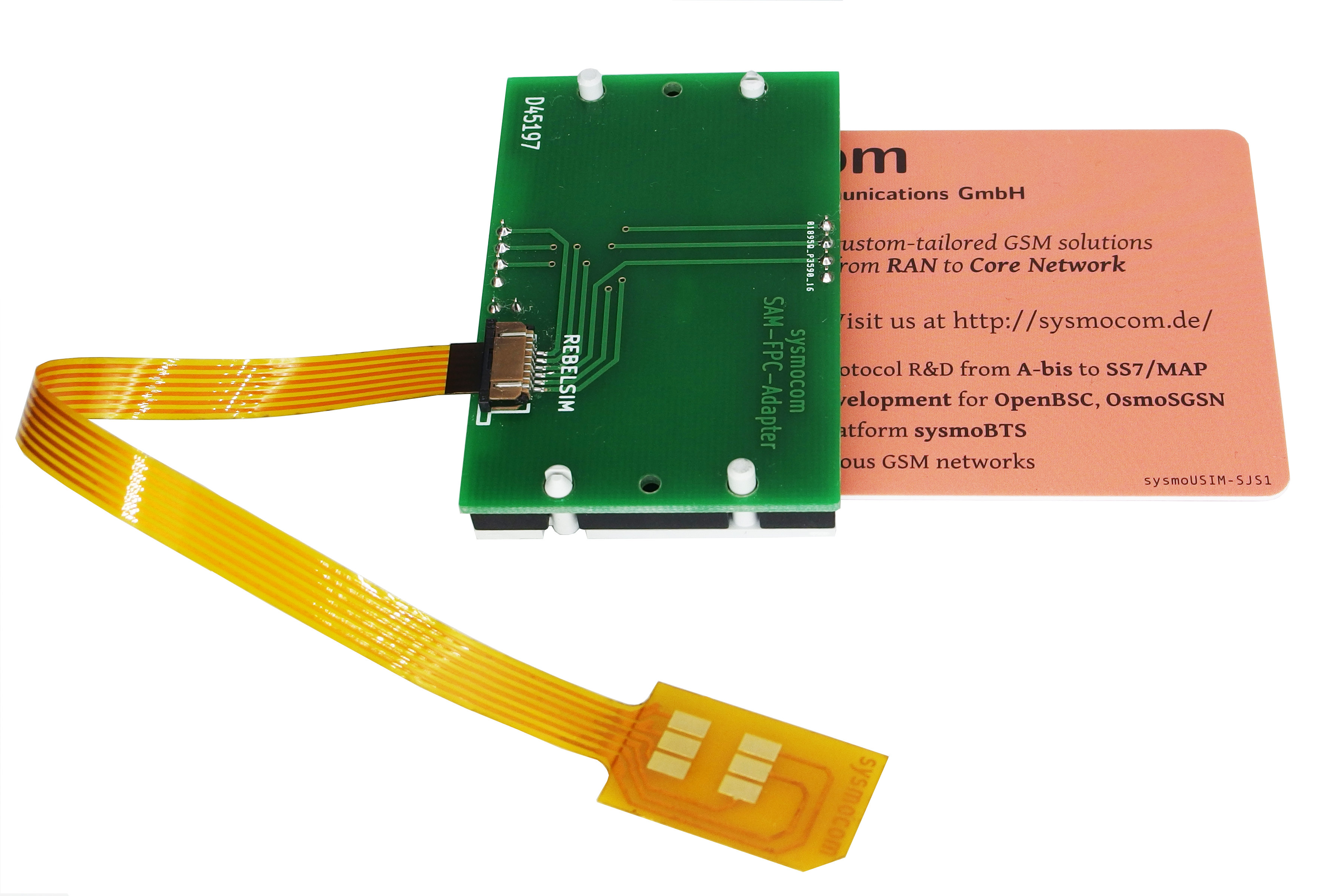 Full-size-SIM card to FPC adapter