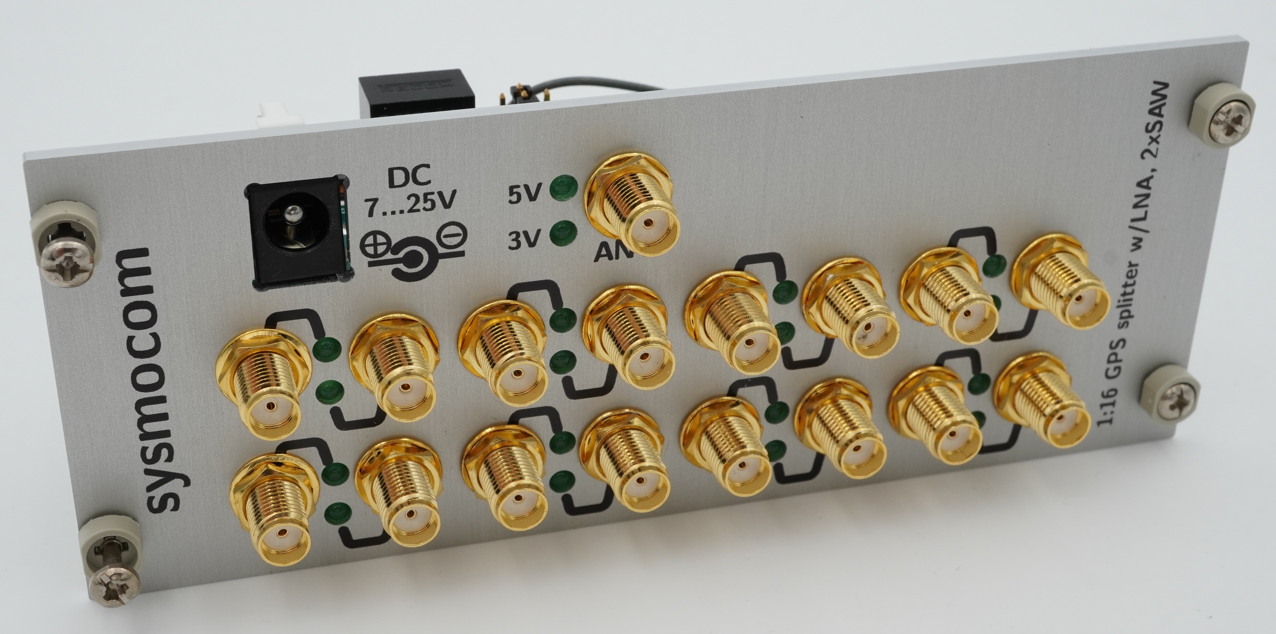 16-channel GPS antenna splitter