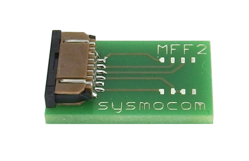 MFF2 solder M2M SIM card to FPC adapter