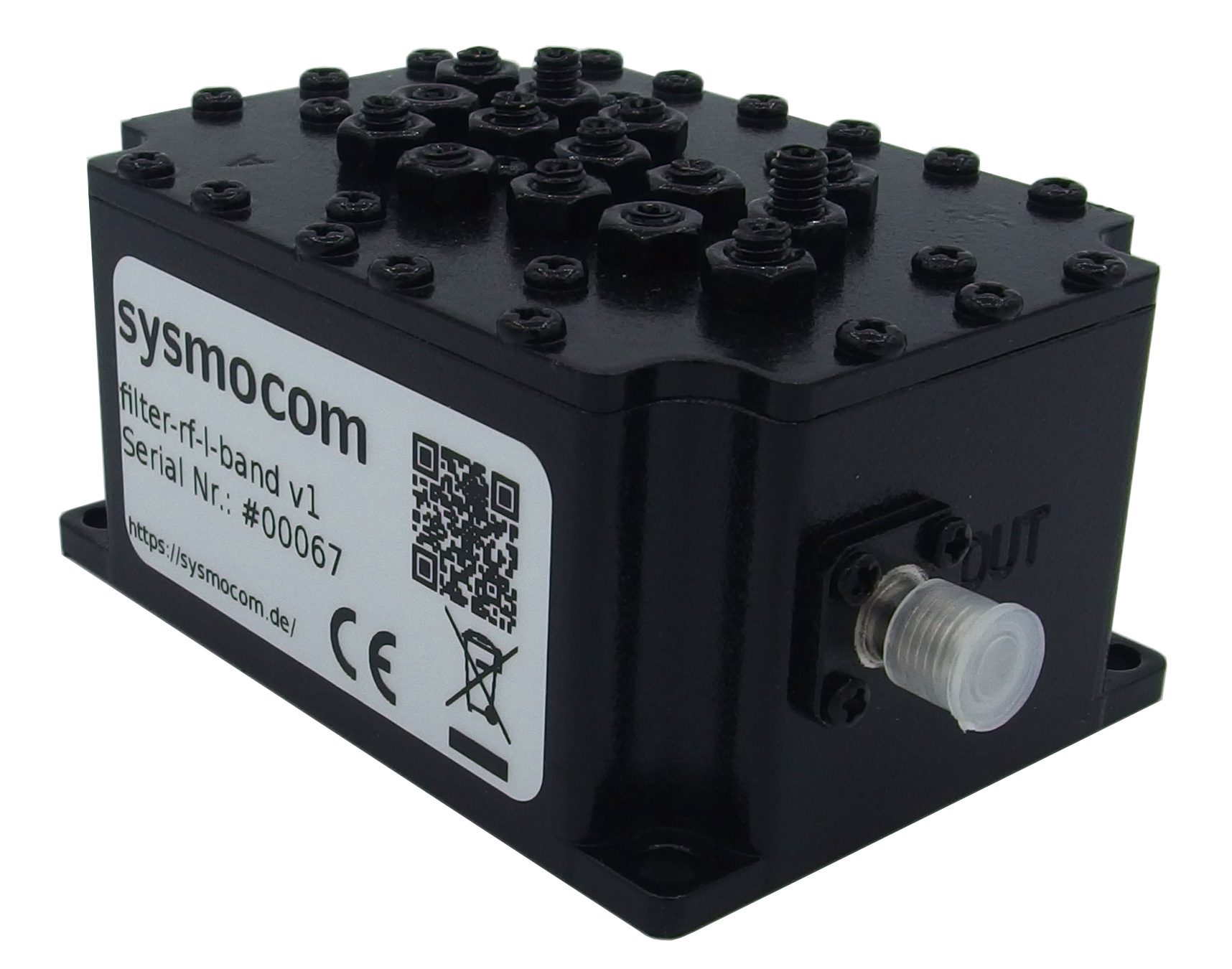 LBand cavity filter 15251705 MHz filterrflband