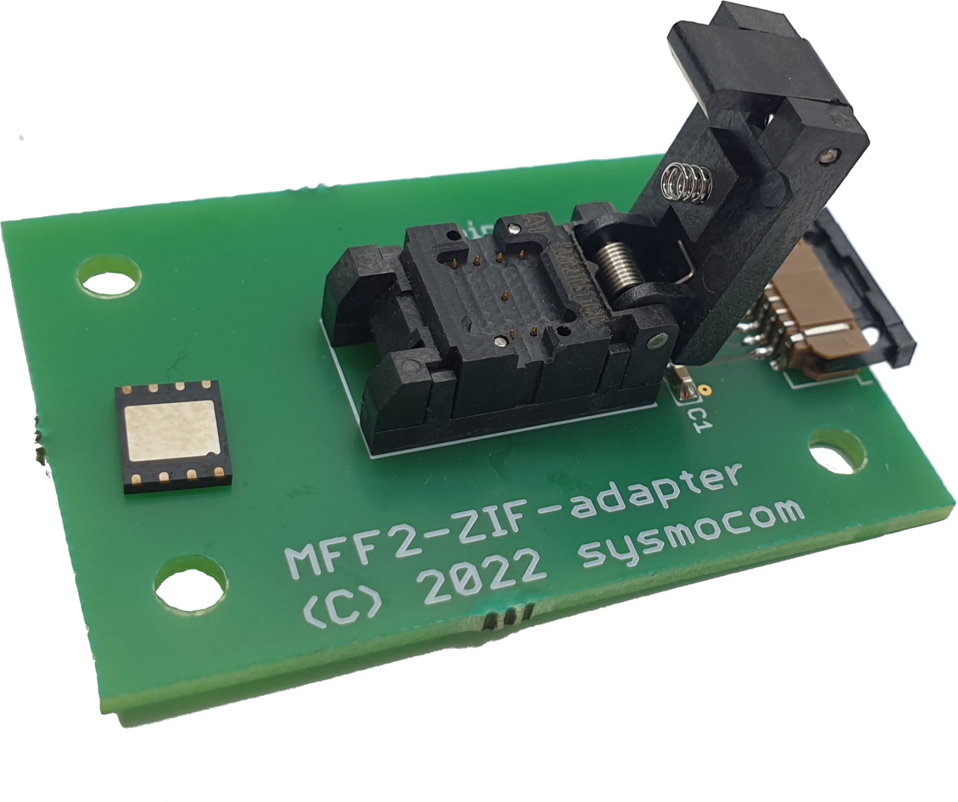 MFF2 ZIF M2M SIM card eUICC to FPC adapter MFF2ZIFFPC